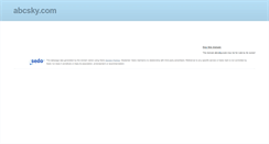 Desktop Screenshot of abcsky.com